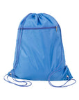 Q-Tees Polyester Drawstring Backpack Q135200