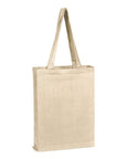 Q-Tees Canvas Gusset Promotional Tote Q800GS