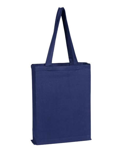 Q-Tees Canvas Gusset Promotional Tote Q800GS