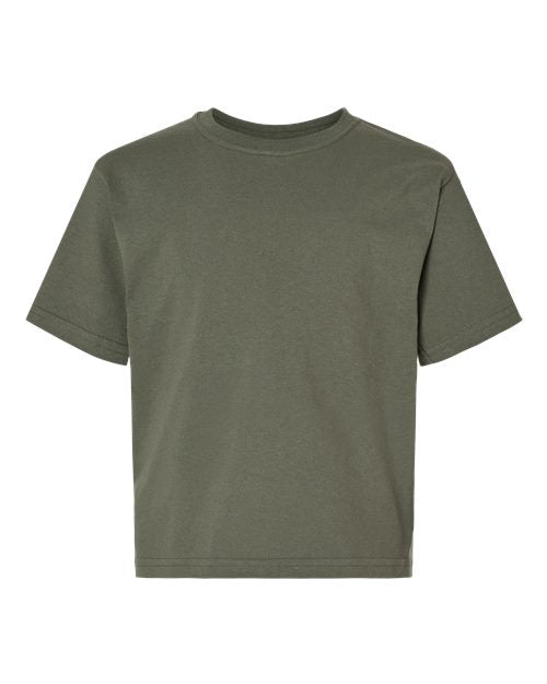 M&amp;O Youth Gold Soft Touch T-Shirt 4850