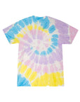 Colortone Unisex Multi-Color Tie-Dyed T-Shirt 1000