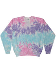 Colortone Unisex Tie-Dyed Fleece Crewneck Sweatshirt 8100