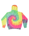 Colortone Unisex Tie-Dyed Hooded Sweatshirt 8777