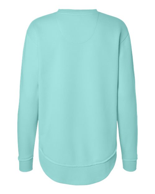 LAT Women's Weekend Fleece Crewneck Sweatshirt 3525