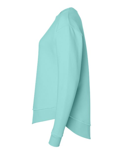 LAT Women's Weekend Fleece Crewneck Sweatshirt 3525