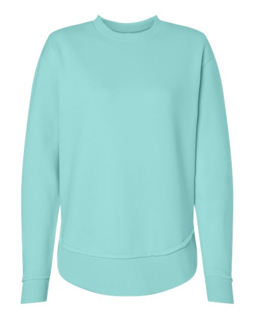 LAT Women's Weekend Fleece Crewneck Sweatshirt 3525