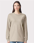 American Apparel Unisex Super Heavyweight Long Sleeve Pocket Tee 9410
