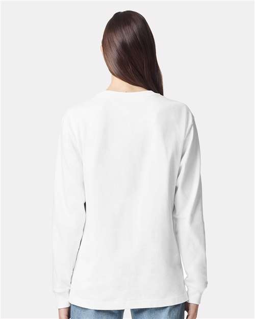 American Apparel Unisex Super Heavyweight Long Sleeve Pocket Tee 9410