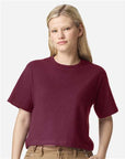 American Apparel Women's Fine Jersey Boxy Tee 102