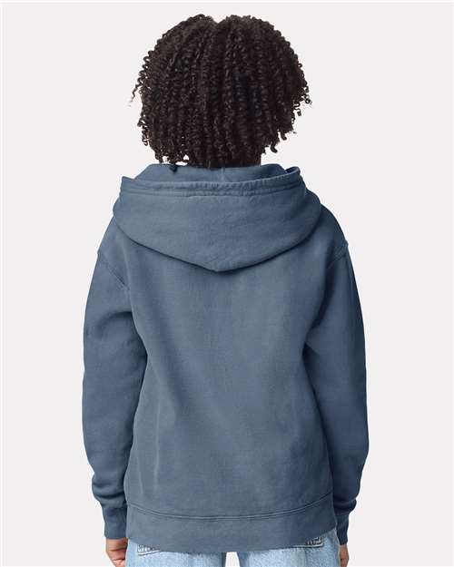 Comfort Colors Youth Garment-Dyed Lightweight Fleece Hooded Sweatshirt 1467Y