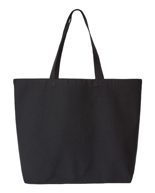 OAD Jumbo Recycled Midweight Gusseted Canvas Tote OAD108R