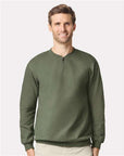 Gildan Unisex Softstyle® Midweight 1/4 Zip Sweatshirt SF008