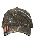 Kati Camo Woven USA Flag Cap LC350