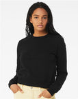 BELLA + CANVAS Women's Sponge Fleece Crewneck Sweatshirt 7511