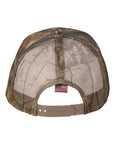 Kati Camo Woven USA Flag Mesh Cap LC350M