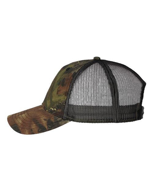 Valucap Licensed Camo Mesh Cap VC150M