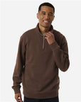 Independent Trading Co. Unisex Midweight Quarter-Zip Pullover SS4600QZ