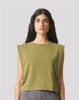 American Apparel Women's Garment-Dyed Heavyweight Muscle Tee 307GD