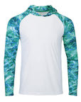 Paragon Men's Biloxi Performance Colorblocked Hooded Long Sleeve T-Shirt 241