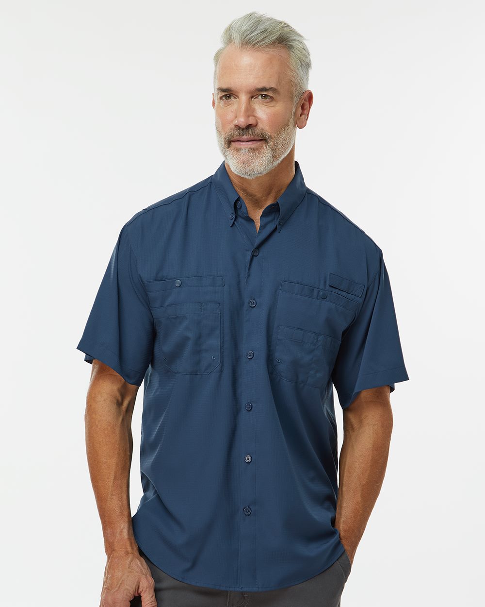 Paragon Men's Hatteras Performance Short Sleeve Fishing Shirt 700