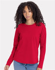 Next Level Women's Cotton Relaxed Long Sleeve T-Shirt 3911