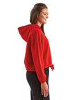TriDri Women's Cropped Maria Hooded Sweatshirt TD085