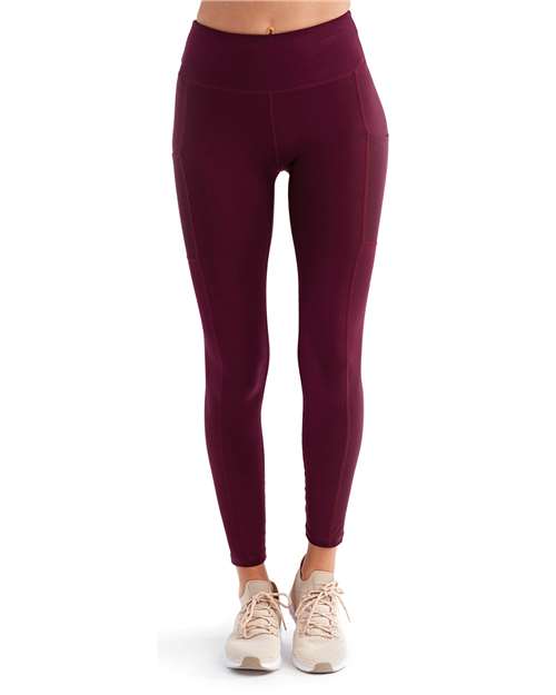 TriDri Women's Mesh Pocket Danica Leggings TD304