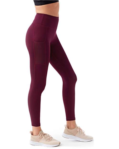 TriDri Women's Mesh Pocket Danica Leggings TD304