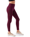 TriDri Women's Mesh Pocket Danica Leggings TD304