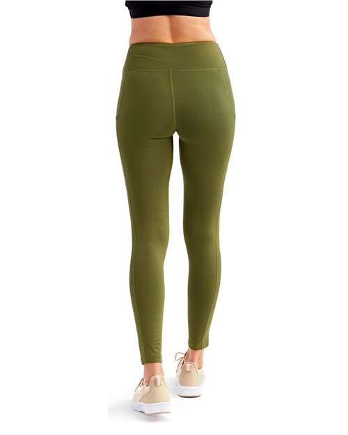 TriDri Women's Mesh Pocket Danica Leggings TD304