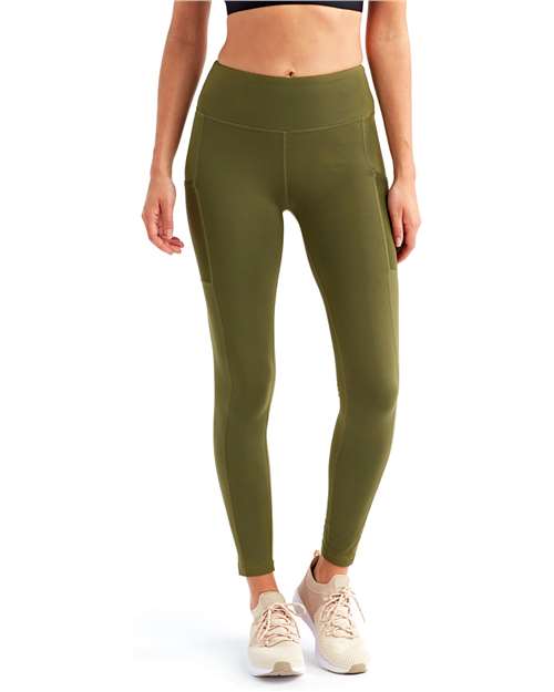 TriDri Women's Mesh Pocket Danica Leggings TD304