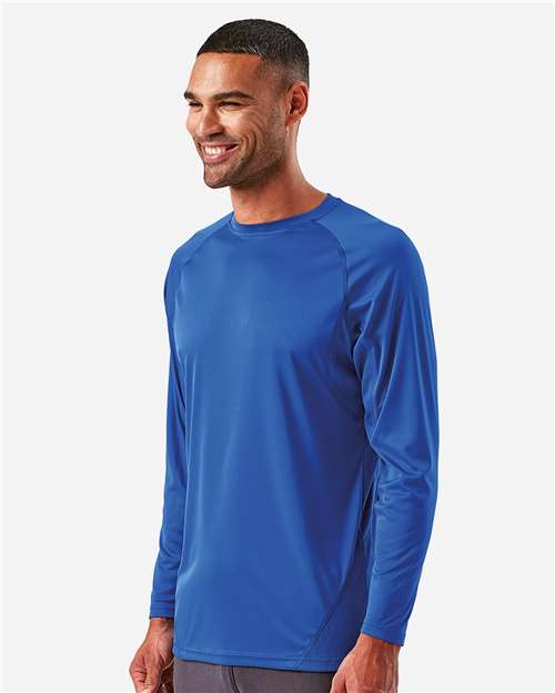 TriDri Unisex Panelled Long Sleeve Tech T-Shirt TD050
