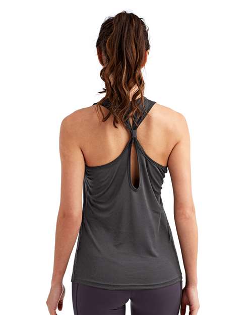 TriDri Women's Knot Back Venus Tank Top TD042