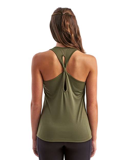 TriDri Women's Knot Back Venus Tank Top TD042