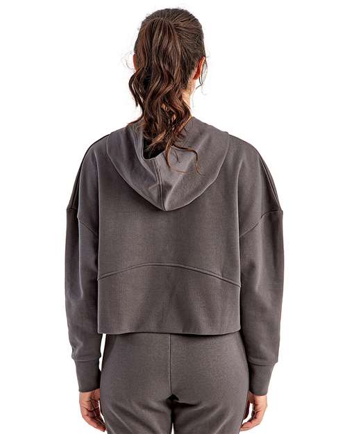 TriDri Women's Alice Half-Zip Hooded Sweatshirt TD077