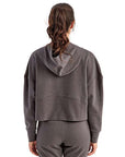 TriDri Women's Alice Half-Zip Hooded Sweatshirt TD077