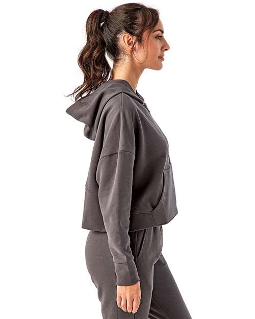 TriDri Women's Alice Half-Zip Hooded Sweatshirt TD077