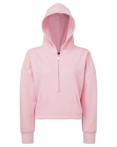 TriDri Women's Alice Half-Zip Hooded Sweatshirt TD077