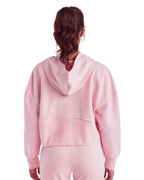 TriDri Women's Alice Half-Zip Hooded Sweatshirt TD077