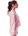 TriDri Women's Alice Half-Zip Hooded Sweatshirt TD077