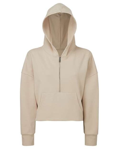 TriDri Women's Alice Half-Zip Hooded Sweatshirt TD077