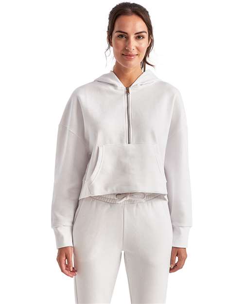 TriDri Women's Alice Half-Zip Hooded Sweatshirt TD077