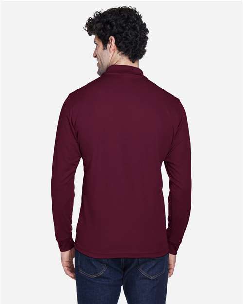 CORE365 Men's Pinnacle Performance Long Sleeve Piqué Polo 88192