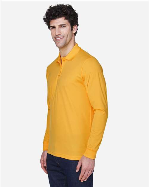 CORE365 Men's Pinnacle Performance Long Sleeve Piqué Polo 88192