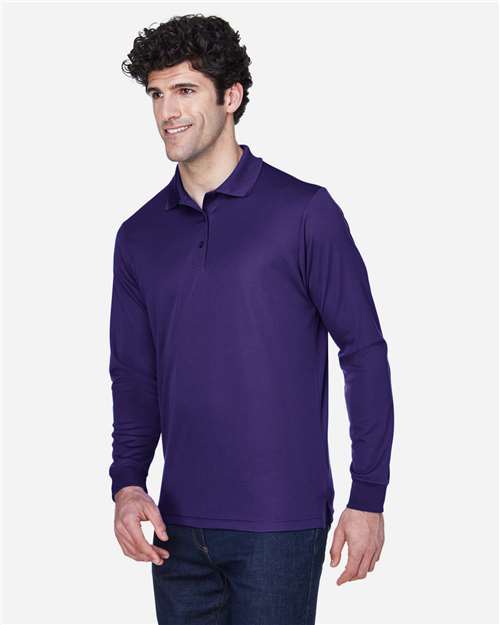 CORE365 Men's Pinnacle Performance Long Sleeve Piqué Polo 88192