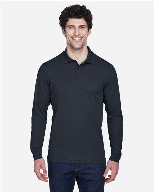 CORE365 Men's Pinnacle Performance Long Sleeve Piqué Polo 88192