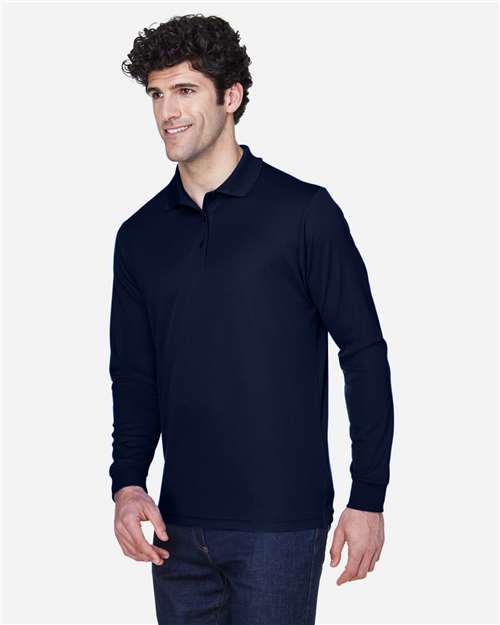 CORE365 Men's Pinnacle Performance Long Sleeve Piqué Polo 88192
