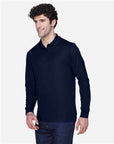 CORE365 Men's Pinnacle Performance Long Sleeve Piqué Polo 88192