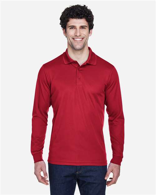 CORE365 Men's Pinnacle Performance Long Sleeve Piqué Polo 88192