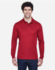 CORE365 Men's Pinnacle Performance Long Sleeve Piqué Polo 88192